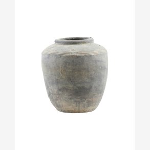 House Doctor - Vase Gr� Beton H:31xS:10,5xL:27 cm.