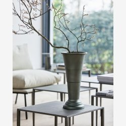 House Doctor - Vase Gr�n Aluminium 45x16,7x21,5 cm.