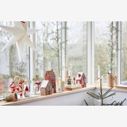 Ib Laursen - Halmbuk m/rdt bnd Ca. ml: W: 5,5 H: 21,5 L: 16,5