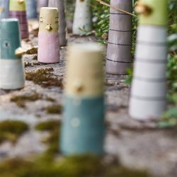 Speedtsberg - Andevaser m/guldnb, st m/2 stk. D4X10CM, Gul/grn