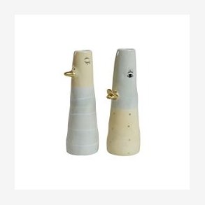 Speedtsberg - Andevaser m/guldnb, st m/2 stk. D5X16CM, Gul/grn