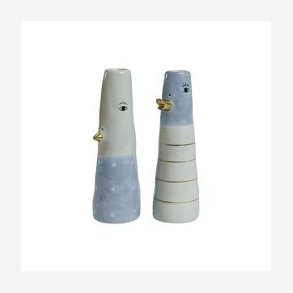 Speedtsberg - Andevaser m/guldnb, st m/2 stk. D5X16CM, Bl/grn