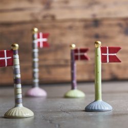 Speedtsberg - Flag dannebro 8x5x14cm 3stk