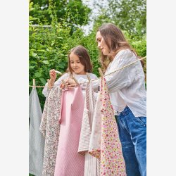 Speedtsberg - Viskestykke med blomstermotiv L:50xB:70cm Rd