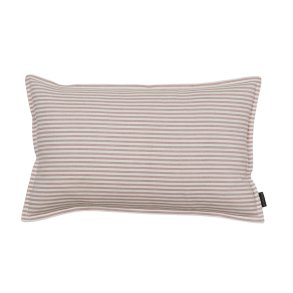 speedtsberg -Pude u/fyld smalle striber 35x35cm Lyserd og Hvid