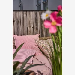 Speedtsberg - Pudebetrk u/fyld 50x50cm smalle striber Lyserd