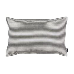 speedtsberg -Pude u/fyld smalle striber 35x55cm Mrke grn og Hvid