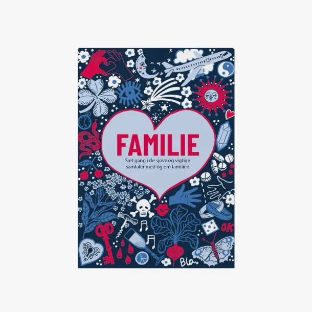 SNAK selskabsspil - FAMILIE - St gang i de sjove og vigtige samtaler med og om familien.