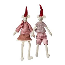 Speedtsberg - Nisse mus 'Noa &amp; Nelli' 35cm, 2 varianter 