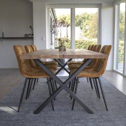 Montpellier Spisebord Olieret eg 200x95x75 cm