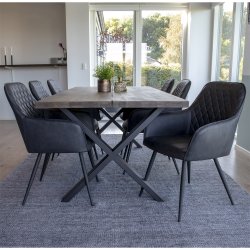 Montpellier Spisebord Rget olieret eg 200x95x75 cm