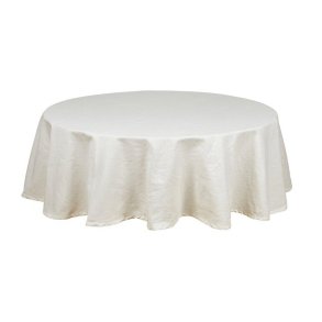 FONDACO -  Rund Dug Hr Look : 160 cm. Offwhite