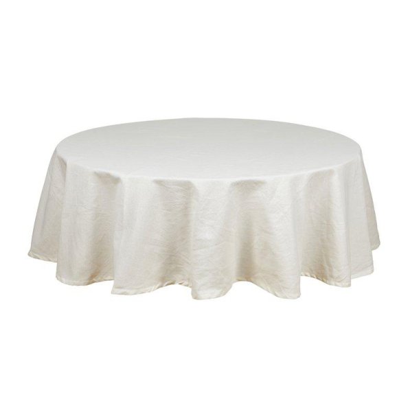 FONDACO -  Rund Dug Hr Look : 160 cm. Offwhite