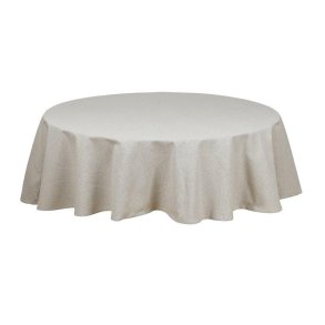 FONDACO -  Rund Dug Hr Look : 160 cm. Gr/Beige