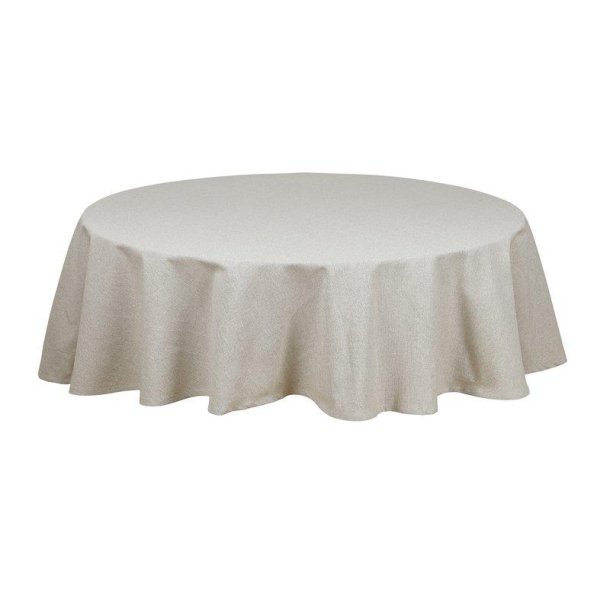 FONDACO -  Rund Dug Hr Look : 160 cm. Gr/Beige