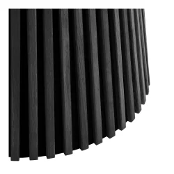 House Nordic - Osaka Spisebord, egefiner, sort, 140x75 cm