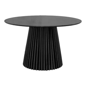 House Nordic - Osaka Spisebord, egefiner, sort, 120x75 cm