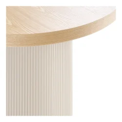 House Nordic - Solva Spisebord, ask, natur/sand, 100x220x75 cm