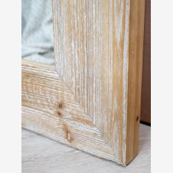 Chic Antique - Spejl i genbrugstr H90/L60/B5cm