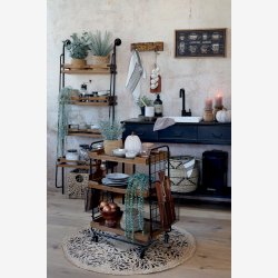 Chic Antique - Billede m/kaffemotiv i ramme 30x40 cm. 