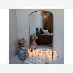 Chic Antique - Spejl m. perlekant