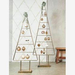 Speedtsberg - Julekugle, Svane m. Krone og glimmer 10x6x8cm, Hvid