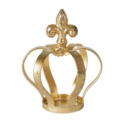Speedtsberg - Krone dekoration 13x18cm, Guld