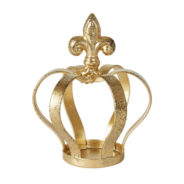 Speedtsberg - Krone dekoration 13x18cm, Guld