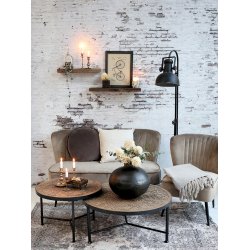 Chic Antique - Billede af cykel i sort ramme