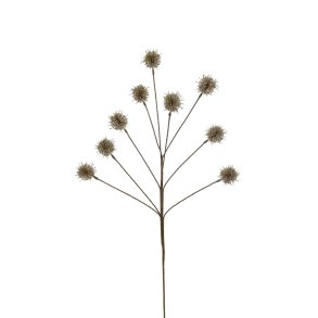 La Vida - Kunstig gren m/glimmer Champagne L: 74cm. 