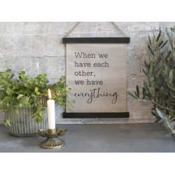 Chic Antique Lrred til ophng m/tekst