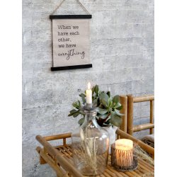 Chic Antique Lrred til ophng m/tekst