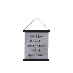 Chic Antique Lrred til ophng m/tekst