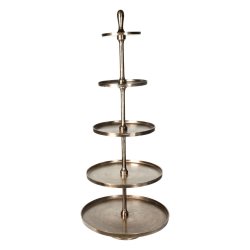 Speedtsberg - Dekorations Opsats/Etagere, mrk antik - H: 157 : 64 cm.