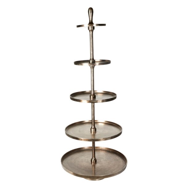 Speedtsberg - Dekorations Opsats/Etagere, mrk antik - H: 157 : 64 cm.