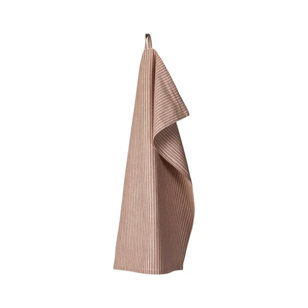 Speedtsberg -Viskestykke - Red&Natural - 50 x 70 cm