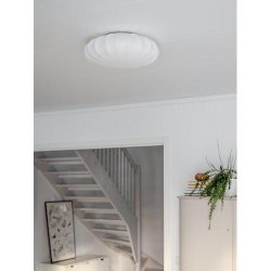 PR HOME - Jersey Loftlampe, Hvid, 42cm.