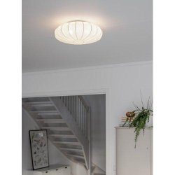 PR HOME - Franza Loftlampe, Hvid, 42cm.
