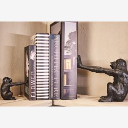 Speedtsberg - Bog/ske 'Flower Atlas' m/opbevarings rum, Sort - Flere strrelser 