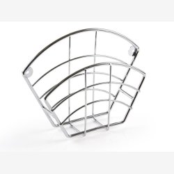 Kaffefilterholder krom 20x15cm. 