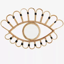 Madam Stoltz - Bambusspejl  51 x 33 cm