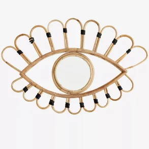 Madam Stoltz - Bambusspejl  51 x 33 cm