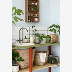 Ib Laursen - Vietnamkurv bambus m/hanke H:55/:60