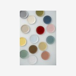 Ib Laursen - Frokosttallerken Mynte Aqua Haze H2/19,5cm. 2 Sortering