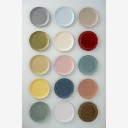 Ib Laursen - Frokosttallerken Mynte Herbal Grn H2/19,5cm. 2 sortering