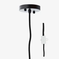 Madam Stoltz - Loftlampe i bambus D:35x26,5cm