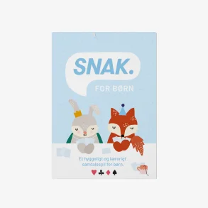 SNAK selskabsspil - BRN - Illustrerede samtalekort for brn