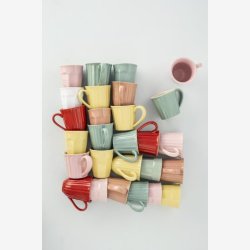 Ib Laursen - Krus m/riller Mynte Lemonade H10/9,5