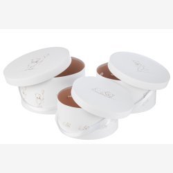 J-LINE - Kasser Runde Hvid m/bjrne motiv, flere strrelser