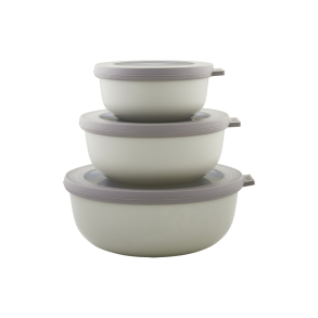 Mepal - Cirqula runde opbevaringsbokse st m/3 stk. Nordic Sage